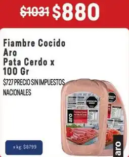 Makro Aro fiambre cocido pata cerdo oferta