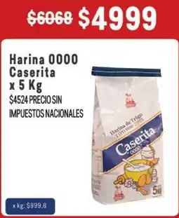 Makro Caserita harina 0000 oferta