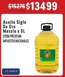 Makro De oro aceite siglo mezcla oferta