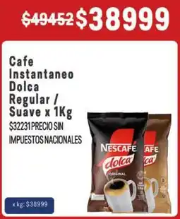 Makro Nescafé café instantaneo dolca regular/ suave oferta