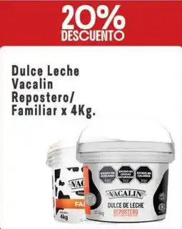 Makro Vacalin dulce leche repostero/ familiar oferta