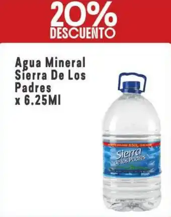 Makro Sierra de los padres agua mineral oferta