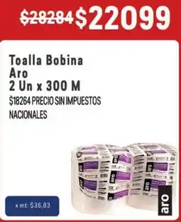 Makro Aro toalla bobina oferta