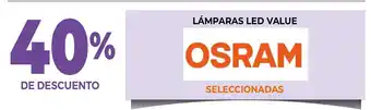 La Anonima Osram Lámparas LED Value oferta