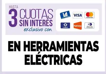 La Anonima En Herramientas Eléctricas oferta