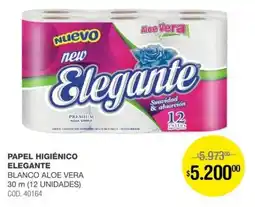 Atomo Conviene Elegante papel higiénico blanco aloe vera oferta