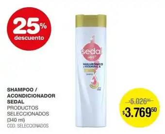 Atomo Conviene Sedal shampoo / acondicionador oferta
