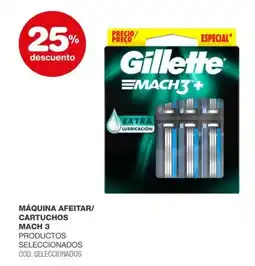 Atomo Conviene Gillette mach 3 máquina afeitar/ cartuchos oferta