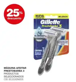 Atomo Conviene Gillette máquina afeitar prestobarba 3 productos seleccionados oferta
