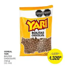 Atomo Conviene Yari cereal bolitas chocolate oferta