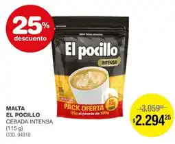 Atomo Conviene Malta el pocillo cebada intensa oferta