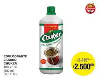 Atomo Conviene Chuker edulcorante líquido oferta
