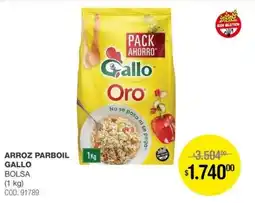 Atomo Conviene Gallo arroz parboil bolsa oferta