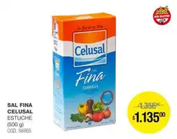 Atomo Conviene Celusal sal fina estuche oferta