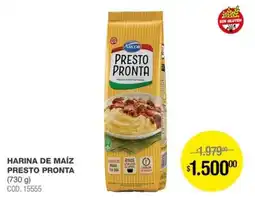 Atomo Conviene Presto pronta harina de maíz oferta