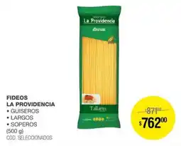 Atomo Conviene La providencia fideos oferta