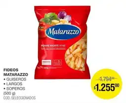 Atomo Conviene Matarazzo fideos oferta