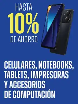 Supermercados Vea Celulares, notebooks, tablets, impresoras y accesorios de computación oferta