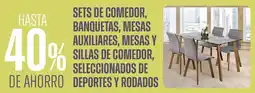 Supermercados Vea Sets de comedor, banquetas, mesas auxiliares oferta