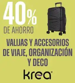 Supermercados Vea Krea valijas y accesorios de viaje, organización y deco oferta