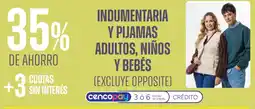 Supermercados Vea Indumentaria y pijamas adultos, niños y bebés oferta