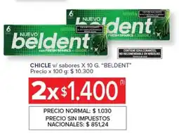 Carrefour Express Beldent chicle v/ sabores oferta