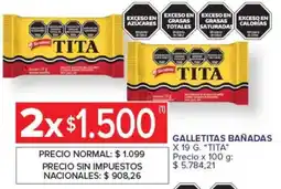 Carrefour Express Tita galletitas bañadas oferta