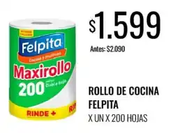 Supermercados Tadicor Felpita rollo de cocina oferta