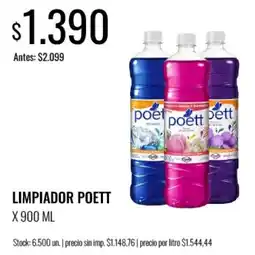 Supermercados Tadicor Poett limpiador oferta