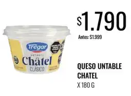 Supermercados Tadicor Tregar queso untable chatel oferta