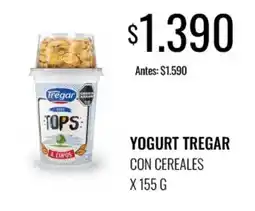 Supermercados Tadicor Tregar yogurt con cereales oferta