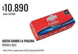 Supermercados Tadicor La paulina queso danbo horma oferta