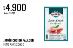 Supermercados Tadicor Paladini jamón cocido fetas finas oferta