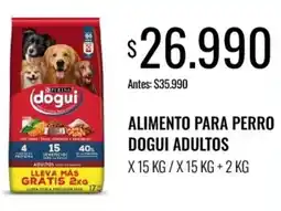 Supermercados Tadicor Purina dogui alimento para perro adultos oferta