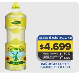 Carrefour Maxi Cañuelas /aceite girasol pet oferta