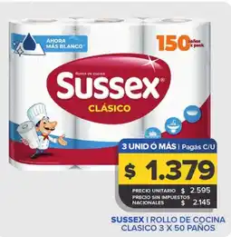 Carrefour Maxi Sussex rollo de cocina clasico oferta