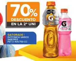 Carrefour Maxi Gatorade isotonica varios sabores pet oferta