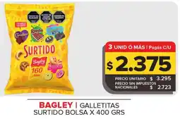 Carrefour Maxi Bagley galletitas surtido bolsa oferta