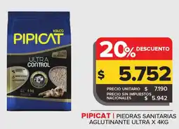 Carrefour Maxi Pipicat piedras sanitarias aglutinante ultra oferta