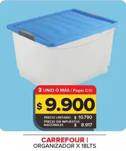Carrefour Maxi Carrefour organizador oferta