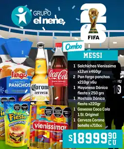 El Nene Combo Mundial Messi oferta