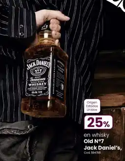 Coto Jack daniel's, en whisky old n°7 oferta