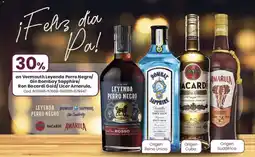 Coto En vermouth leyenda perro negro/ gin bombay sapphire/ ron bacardi gold/ licor amarula oferta