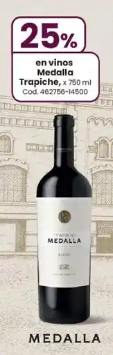 Coto Medalla trapiche en vinos oferta