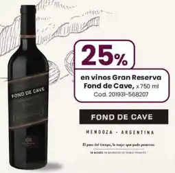 Coto Fond de cave en vinos gran reserva oferta