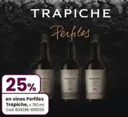 Coto Perfiles trapiche en vinos oferta
