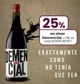 Coto Demencial en vinos oferta