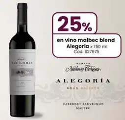 Coto Alegoría en vino malbec blend oferta