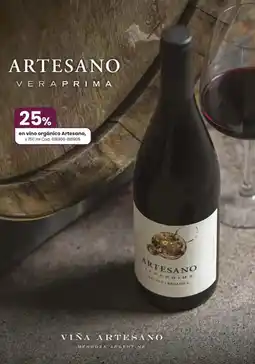 Coto Artesano en vino orgánico oferta