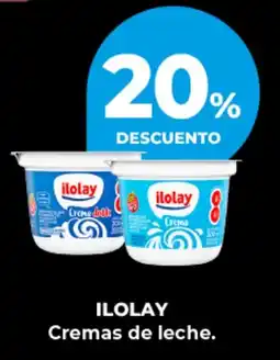 Supermayorista Vital Ilolay cremas de leche oferta